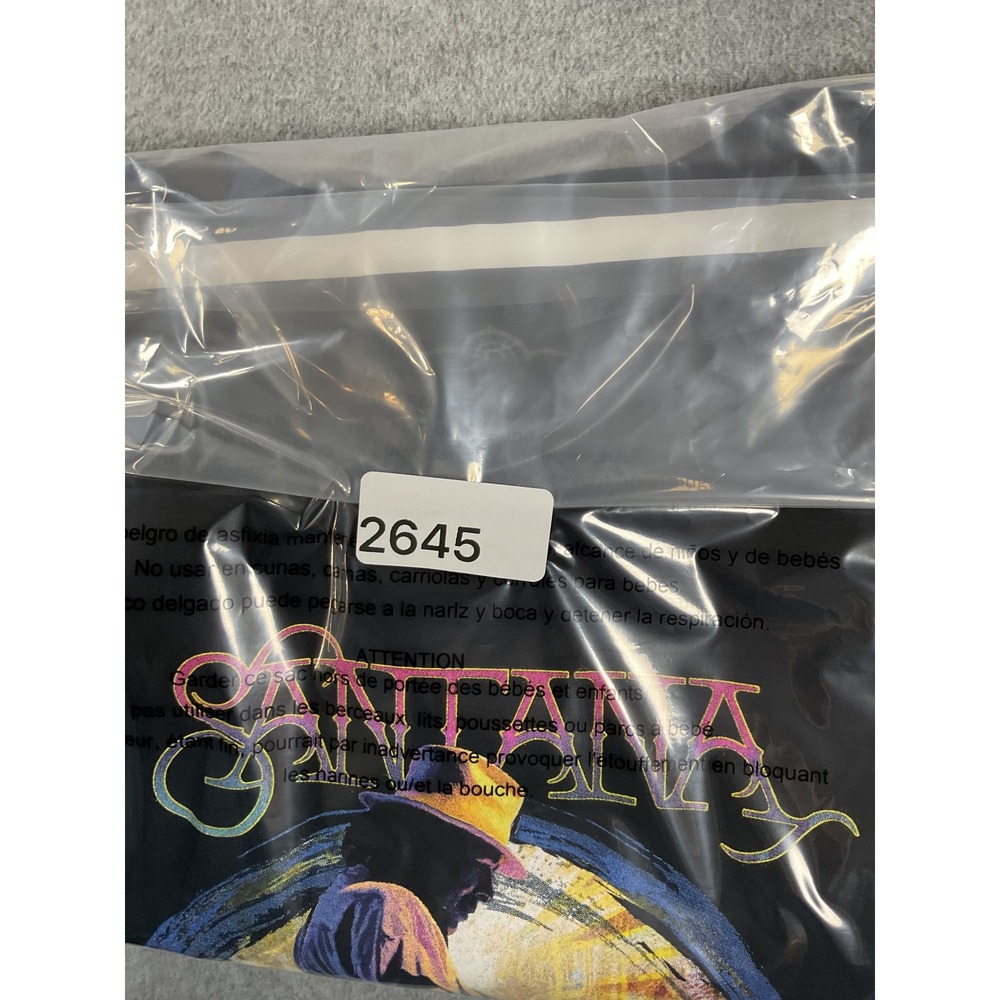 Santana Blessings and Miracles 2022 World Tour Graphic T-Shirt Black Medium 2645 - Picture 5 of 5